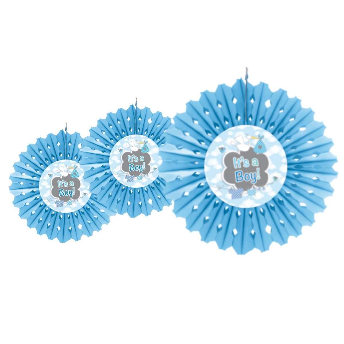 Its A Boy Honingraat Waaier