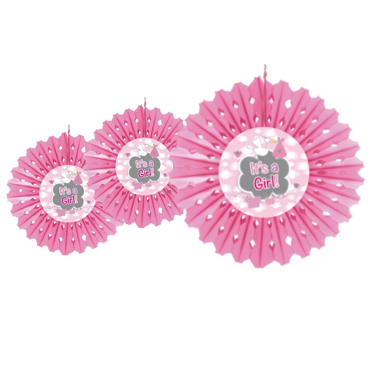 Its A Girl Honingraat Waaier