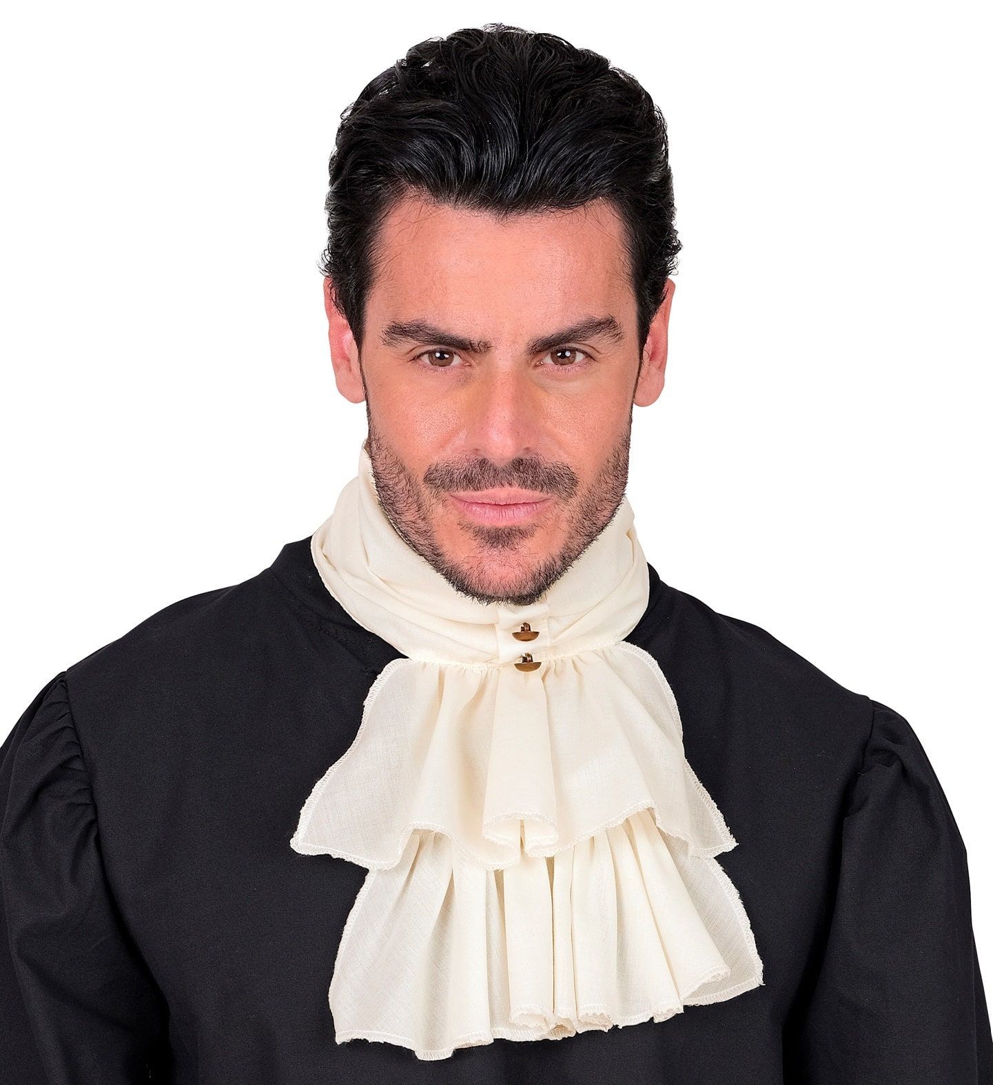 Jabot Wit Kostuum Accessoire Dames Heren