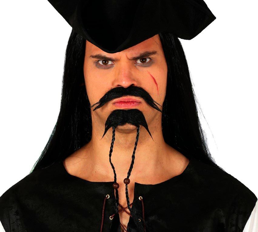 Jack Sparrow Baard en Snor