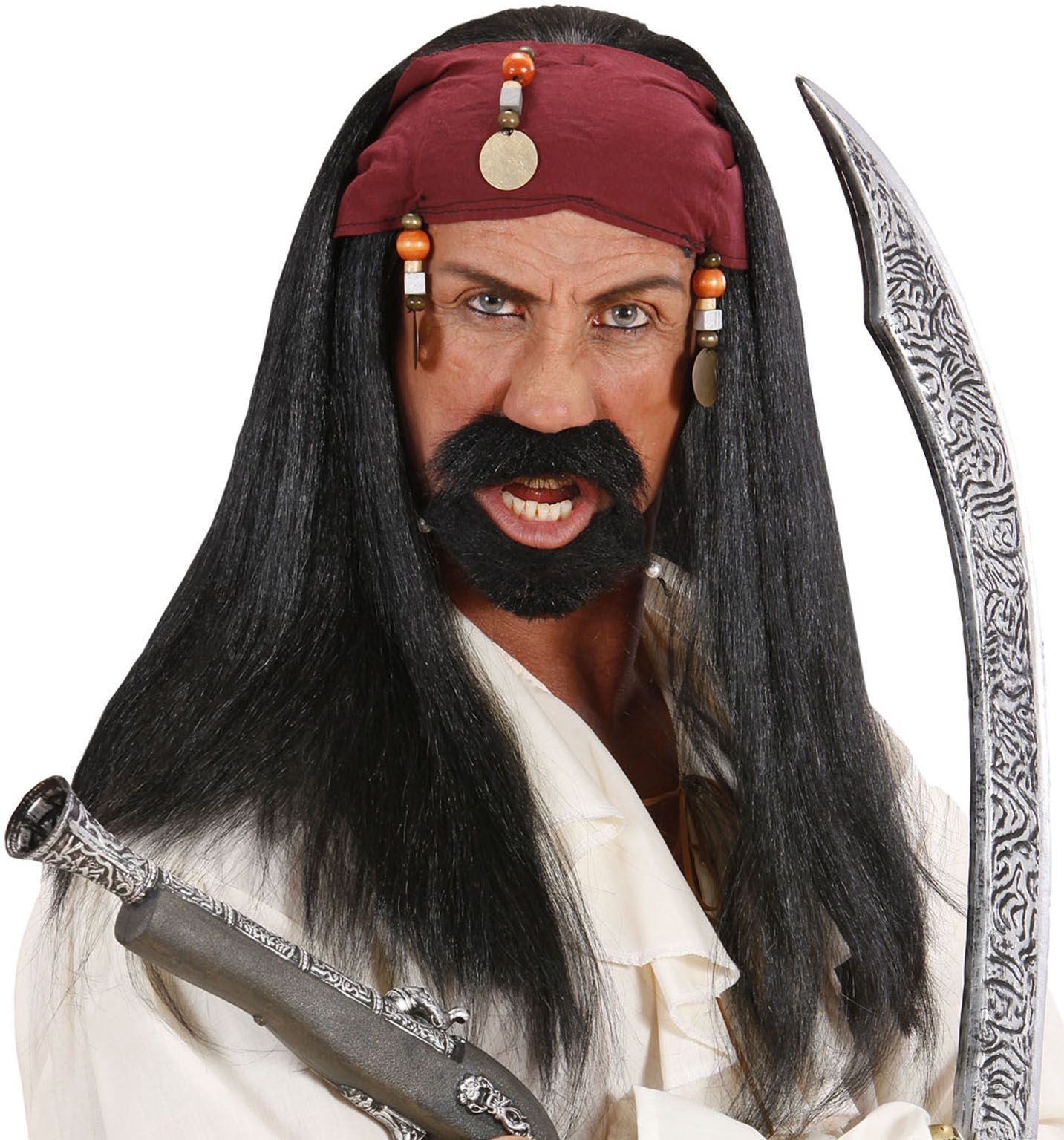 Jack Sparrow Pruik met Bandana