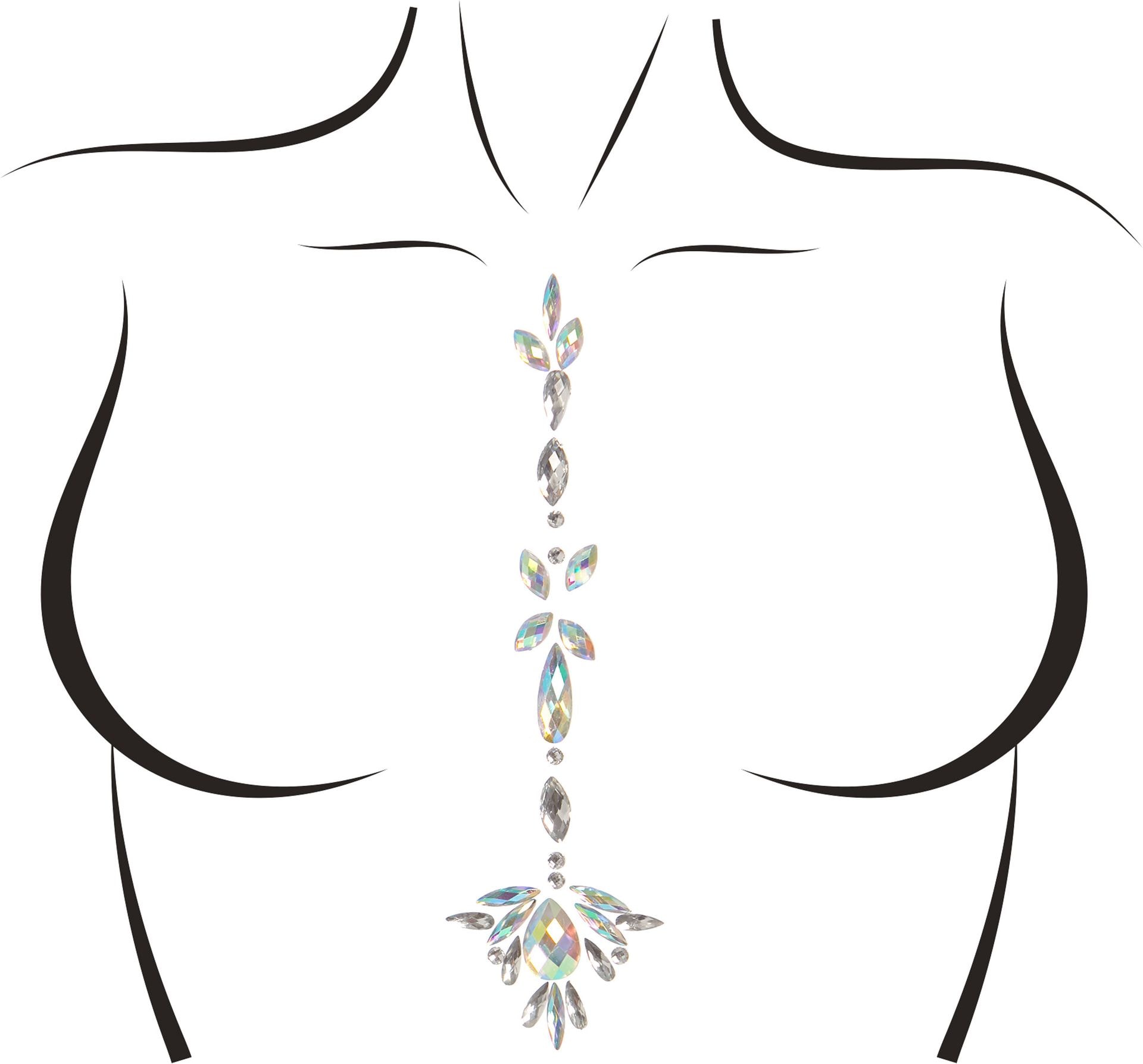 Jade Body Jewel Stickers