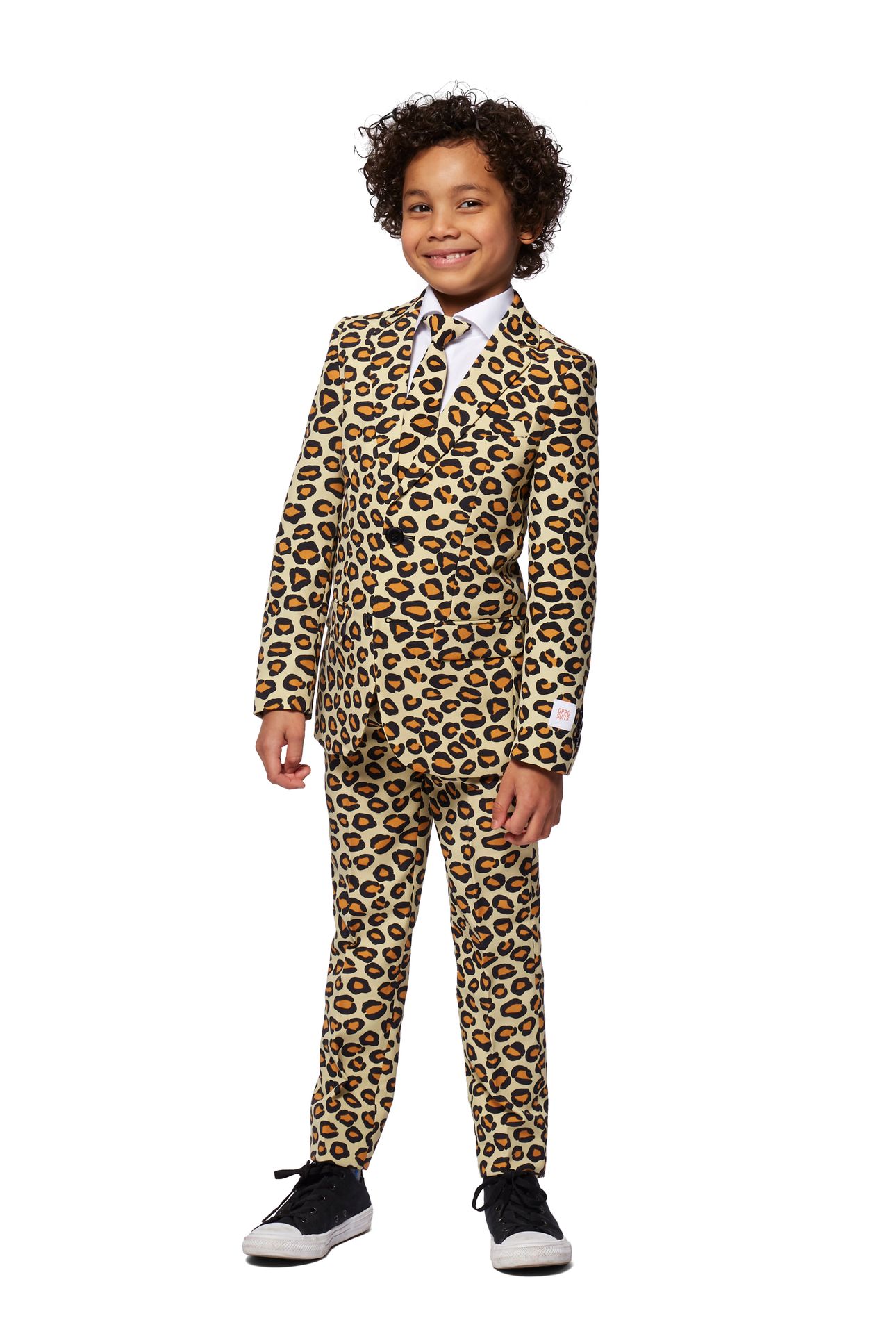 Jaguar dierenprint Opposuits kostuum jongens