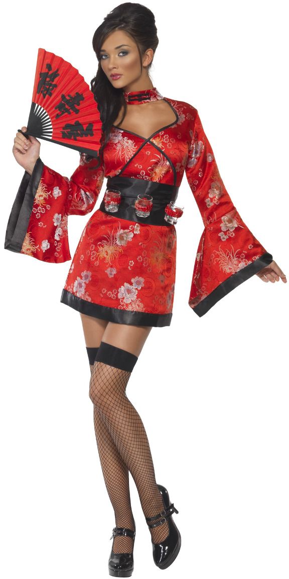 Japanse Geisha dames kostuum