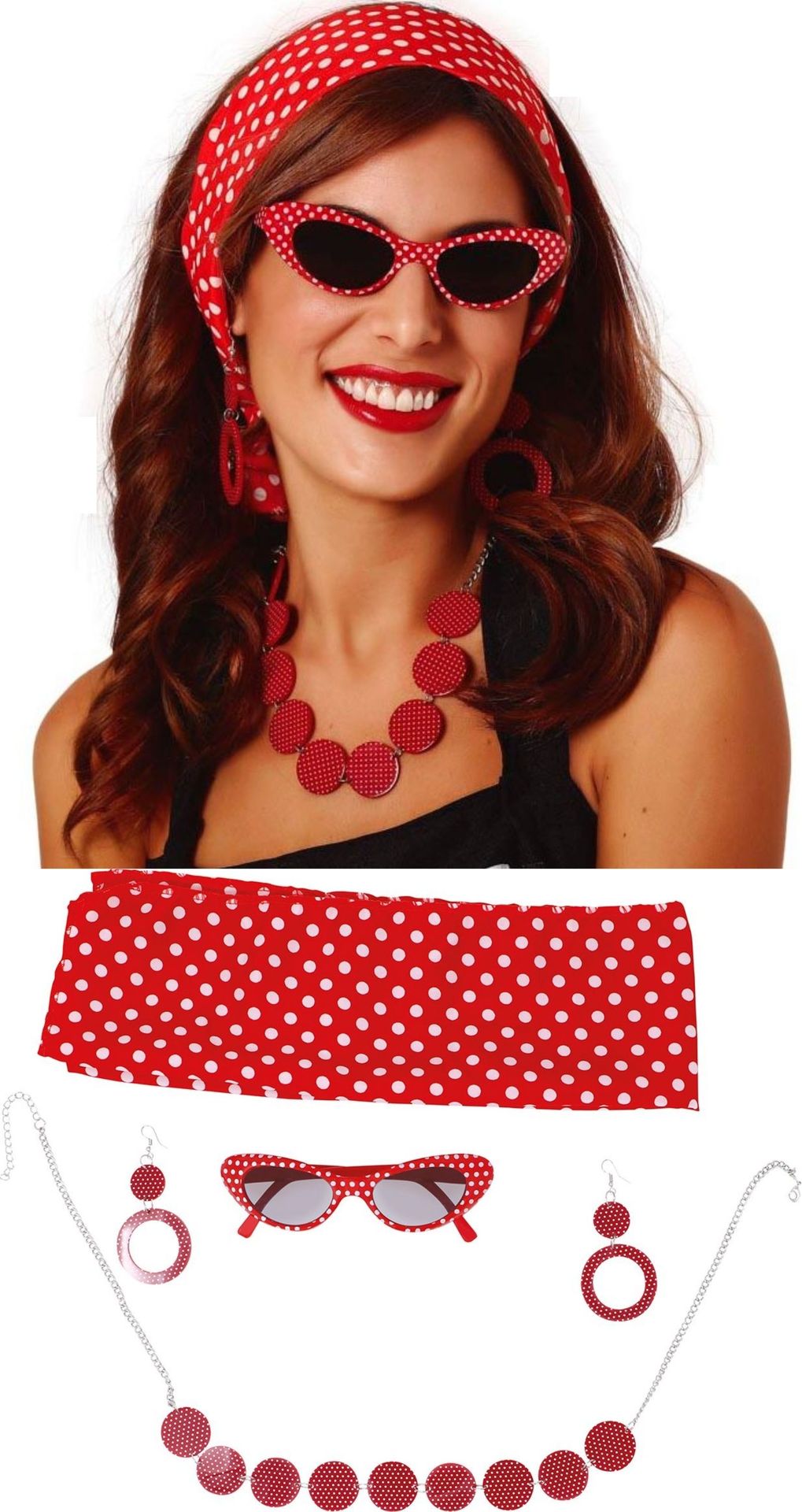 Jaren 50 Accessoire Set