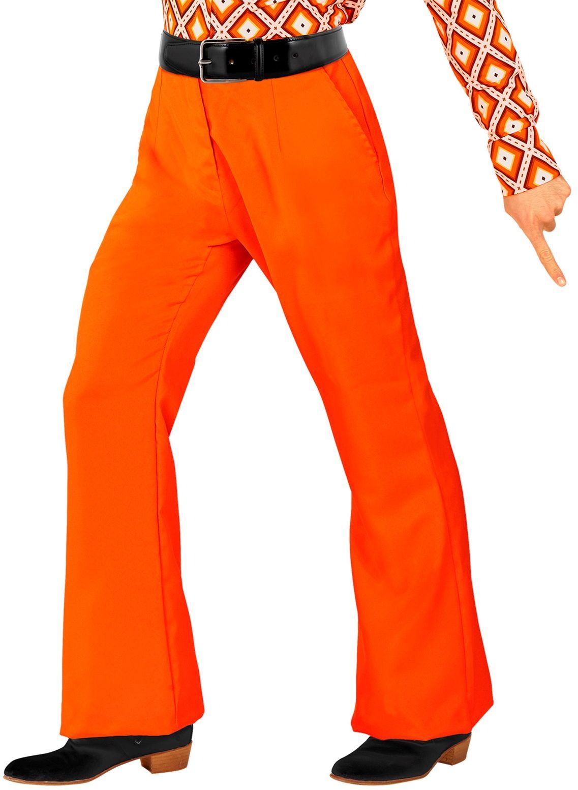Jaren 70 Broek Oranje