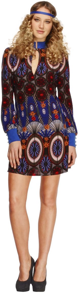 Jaren 70 Stijlistisch Jurkje