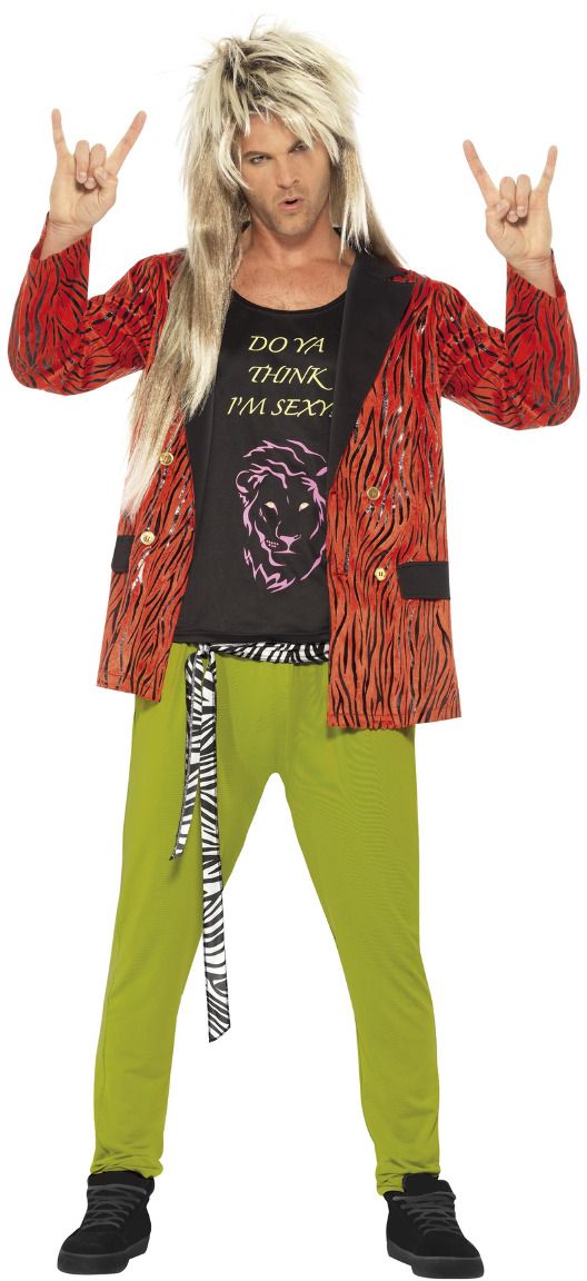 Jaren 80 Rockster Outfit