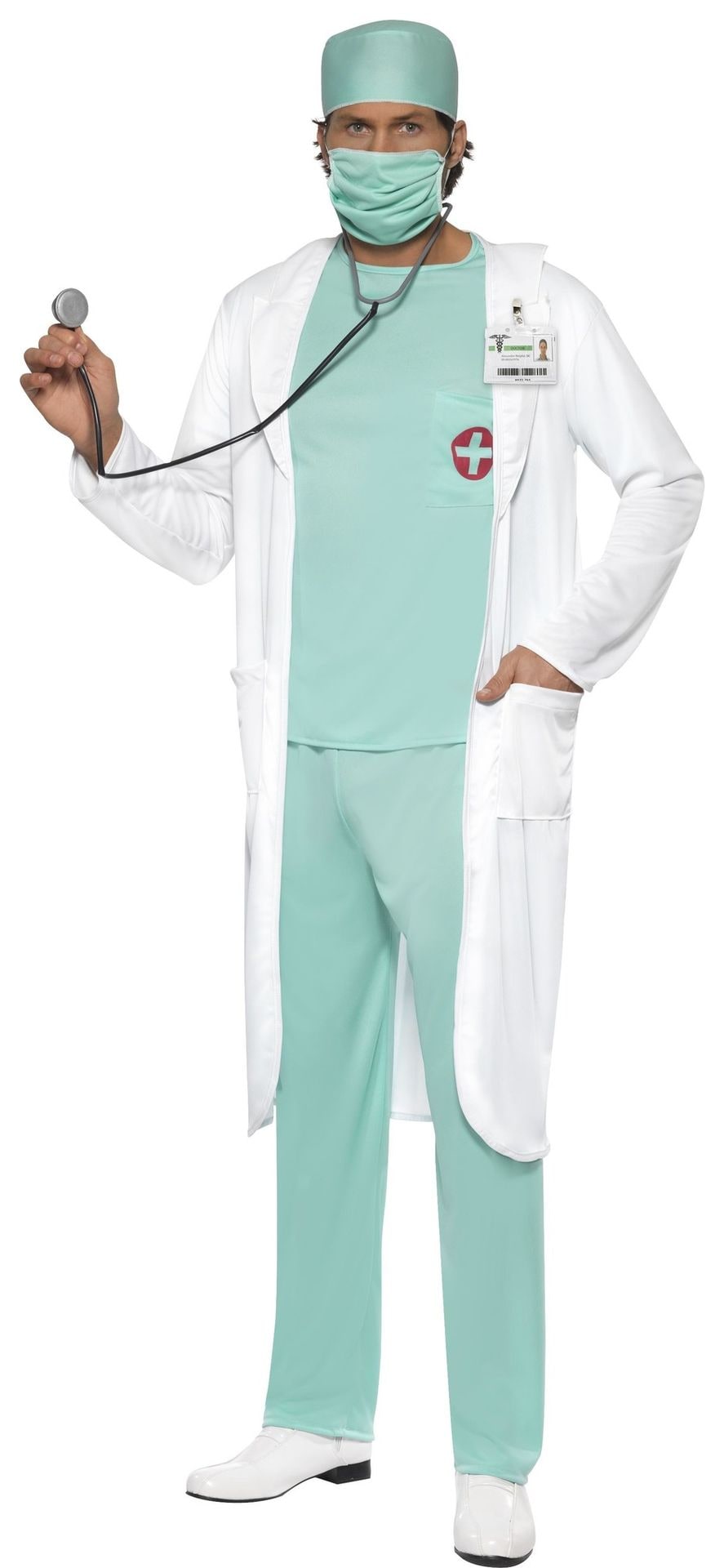 Jas dokters kostuum