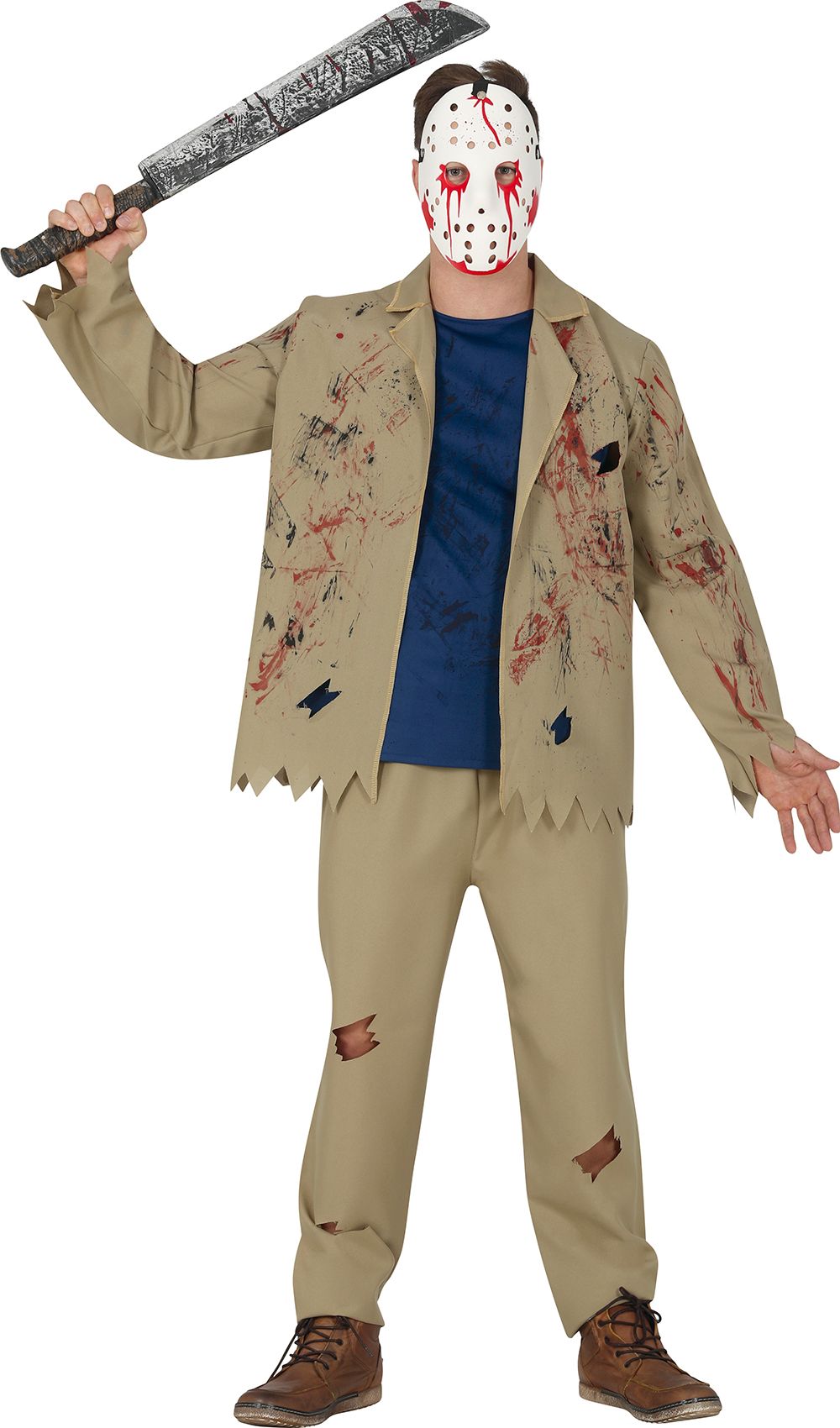 Jason Voorhees Horror Kostuum