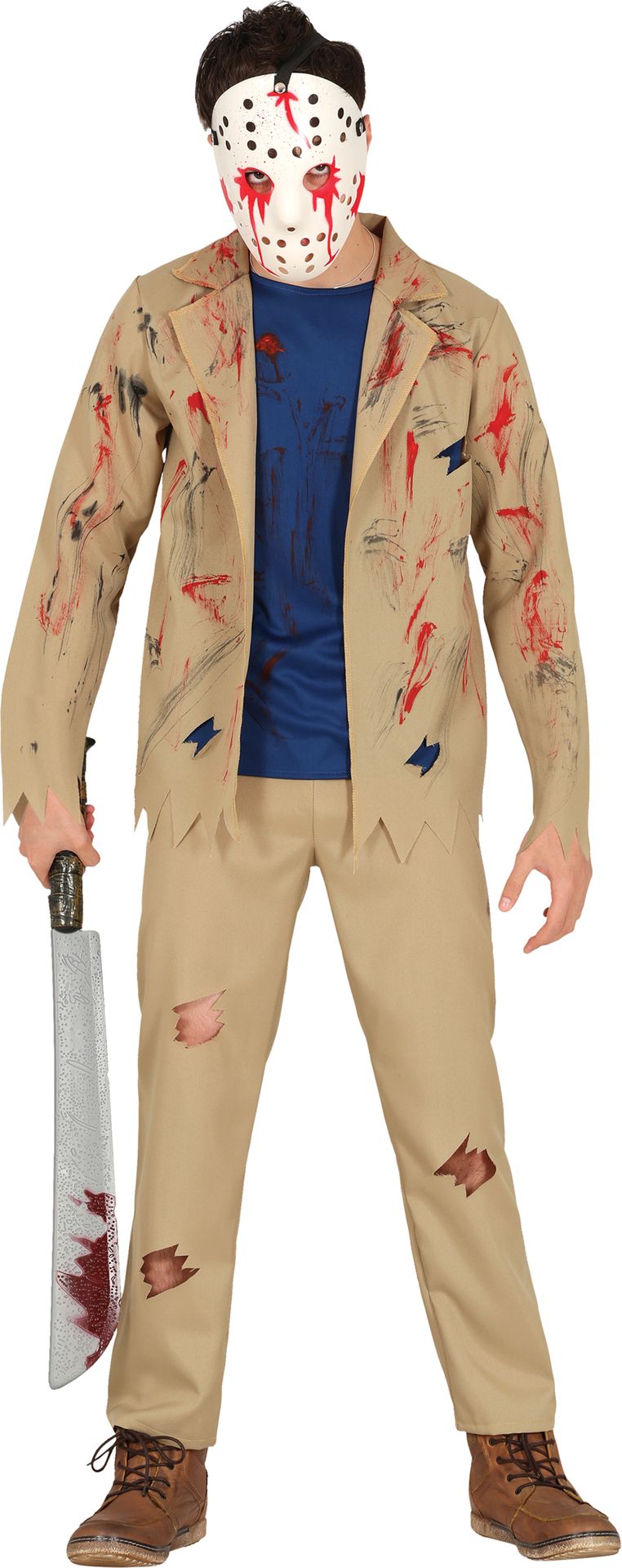 Jason Voorhees Horror Kostuum Jongens 14-16 Jaar