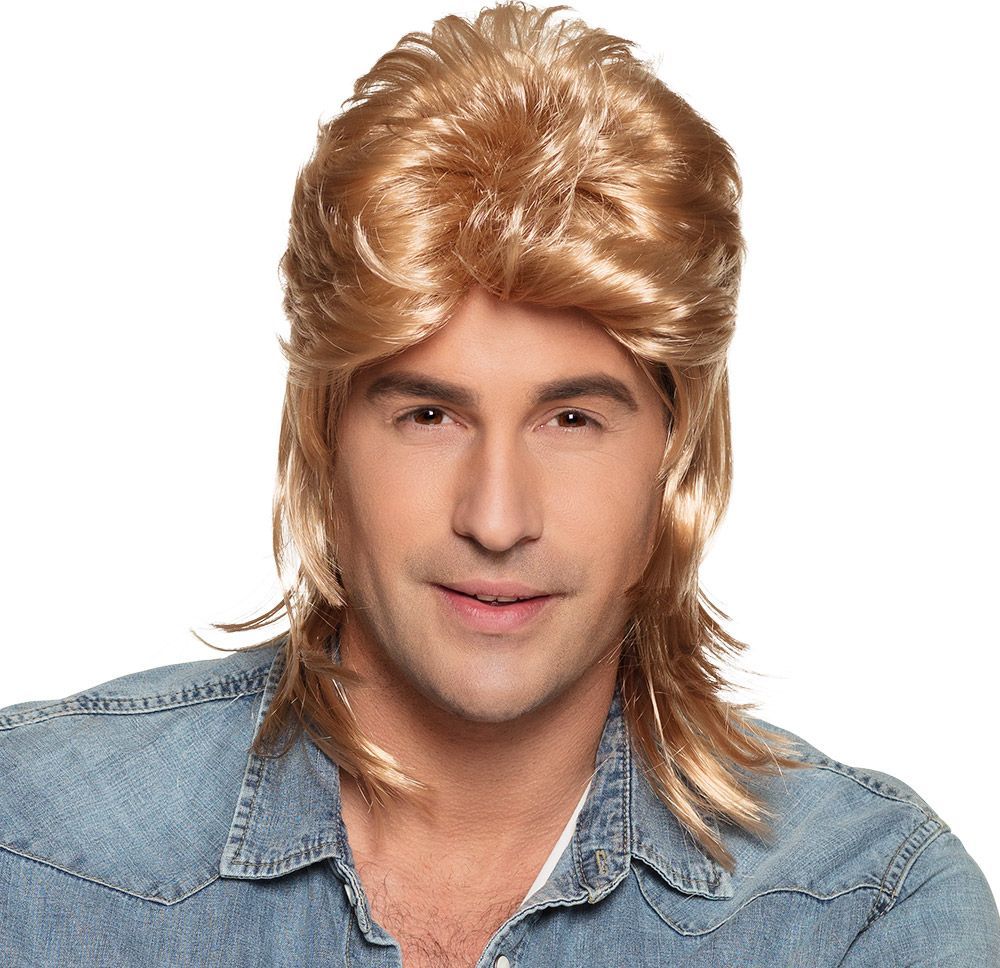 Jimmy 80's Pruik Blond