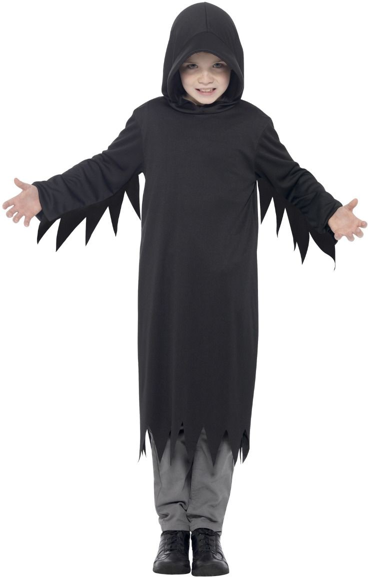 Jongens grim reaper outfit zwart