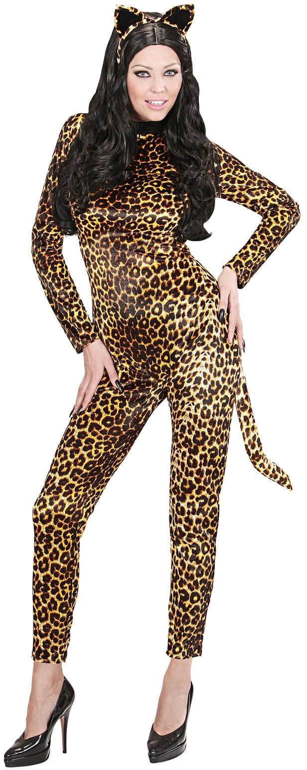 Jumpsuit Luipaard Print Dames