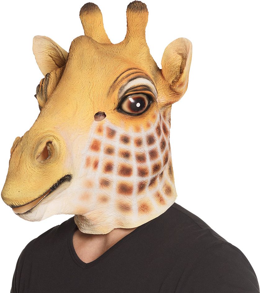 Jungle giraffe hoofdmasker