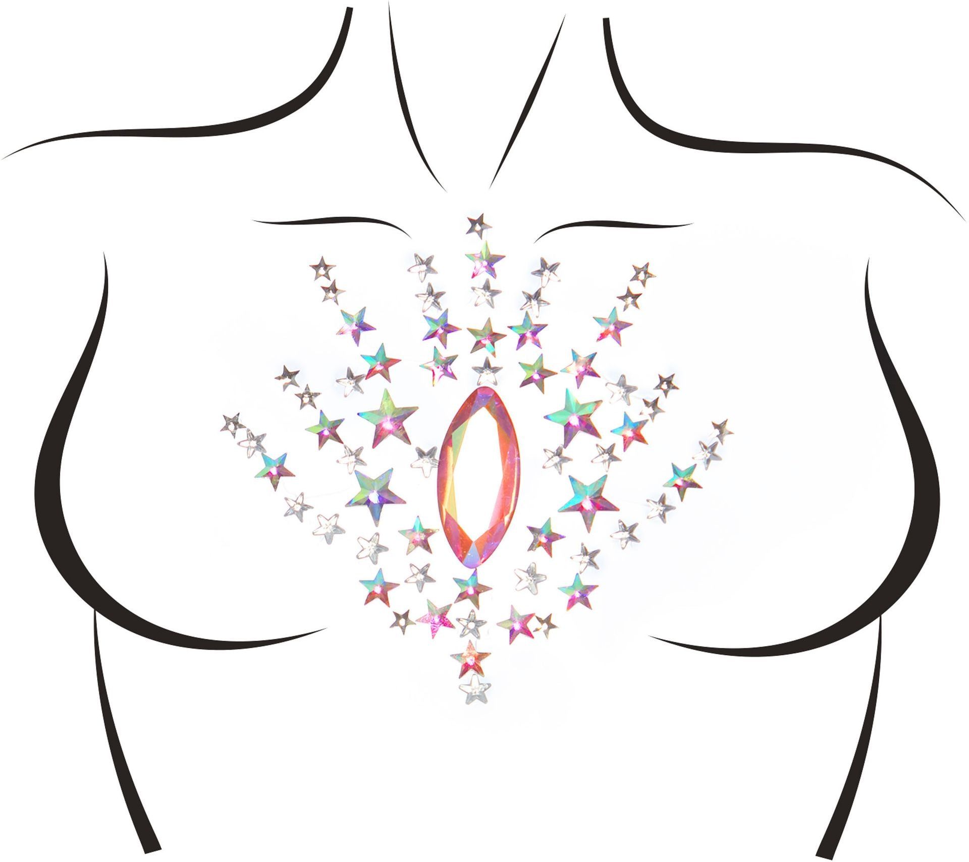 Juniper Body Jewel Stickers