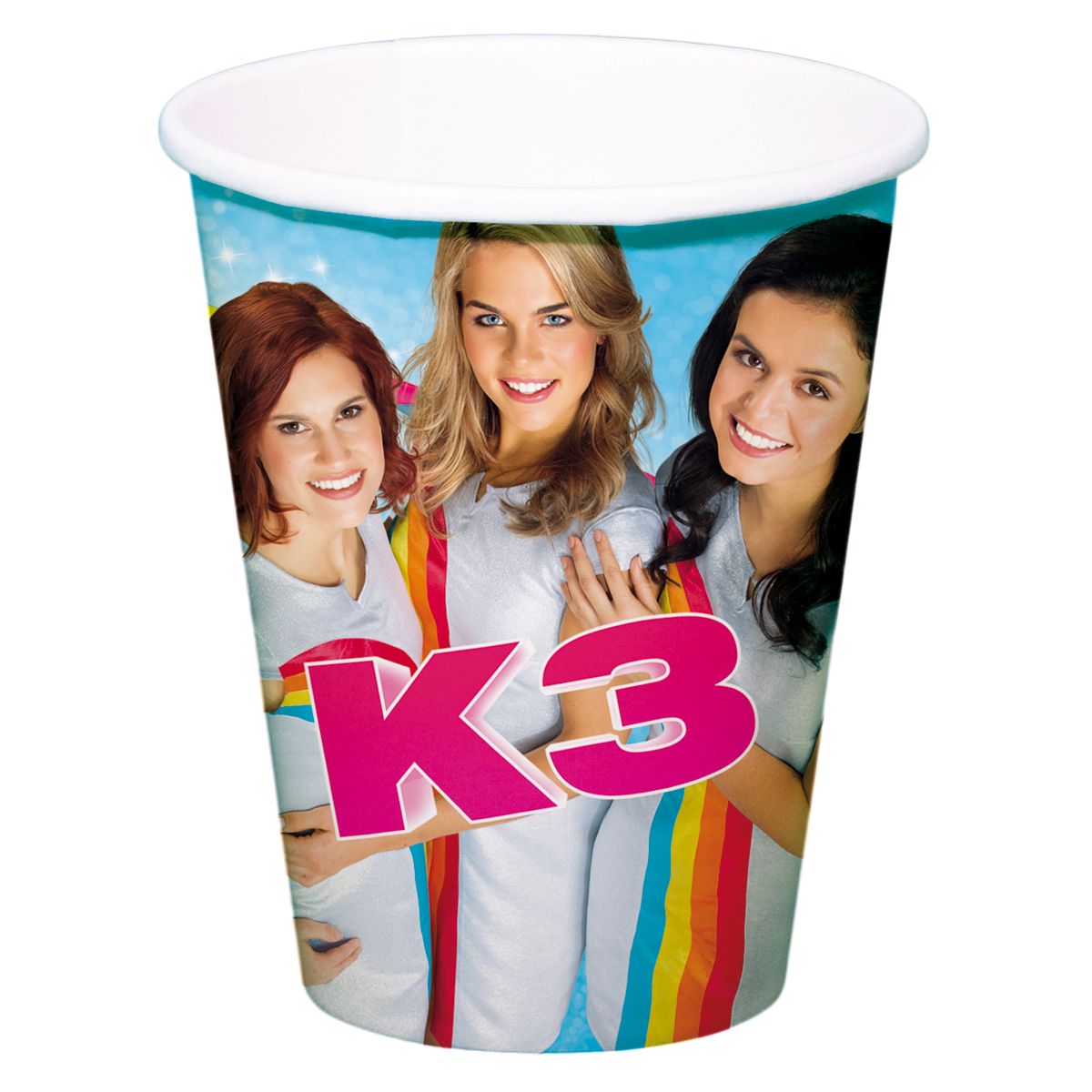 K3 Party Kinderfeestje Bekers 8 Stuks