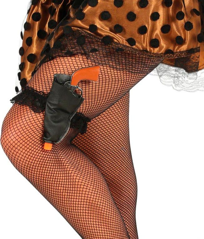 Kanten Kousenband met Pistool