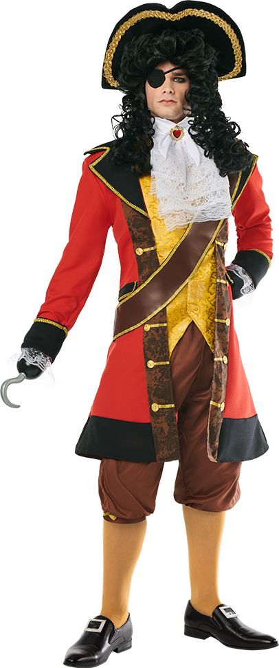 Kapitein Haak Piratenkostuum Heren