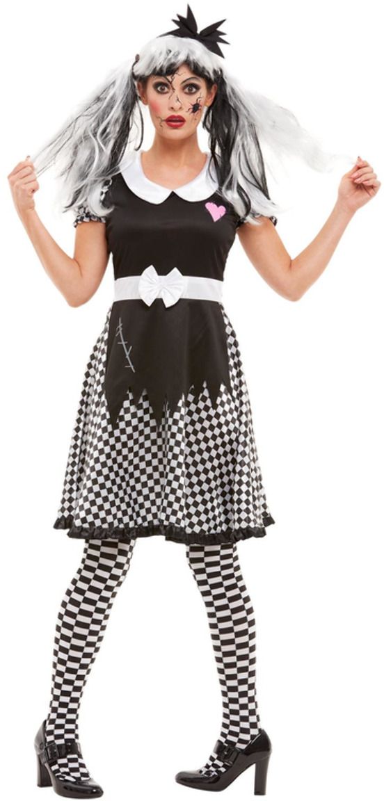 Kapotte Halloween Pop Kostuum