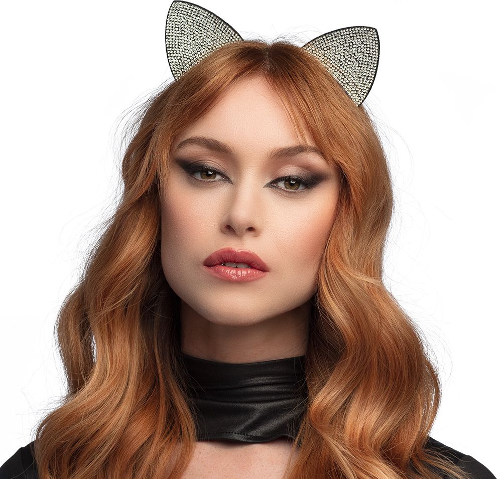 Katten Tiara Haarband met Juweeltjes