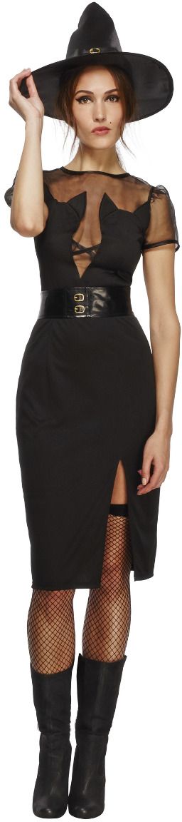 Kattig Heksen Outfit Dames