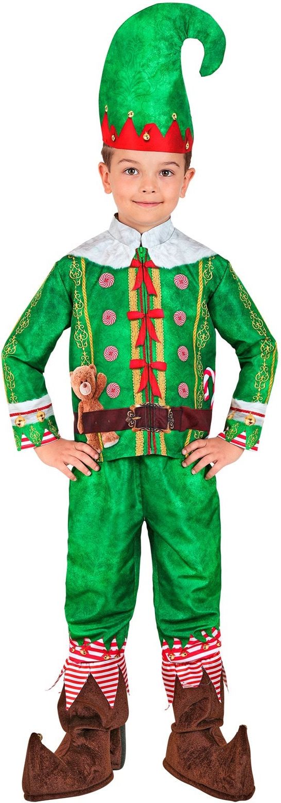 Kerst Elfje Kostuum Groen Kinderen Jongens Meisjes