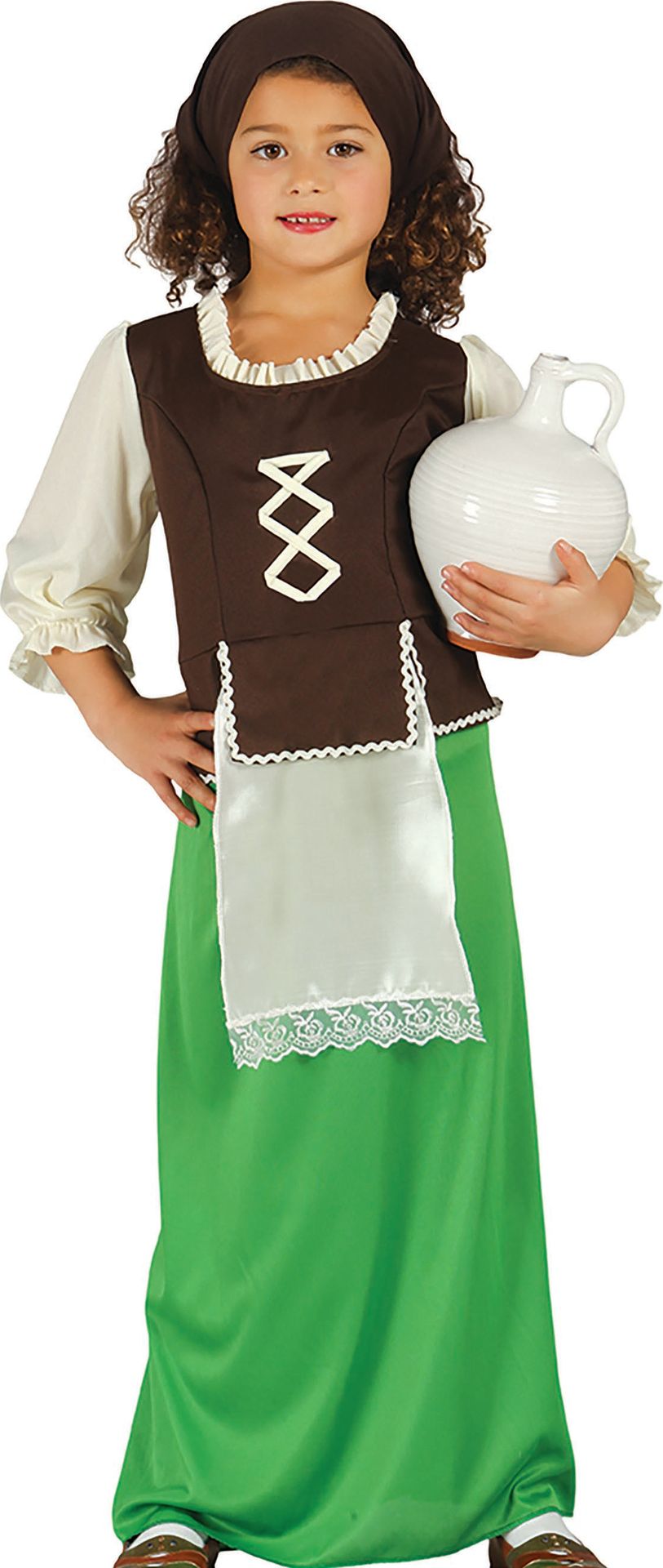 Kerst Herderin Groen