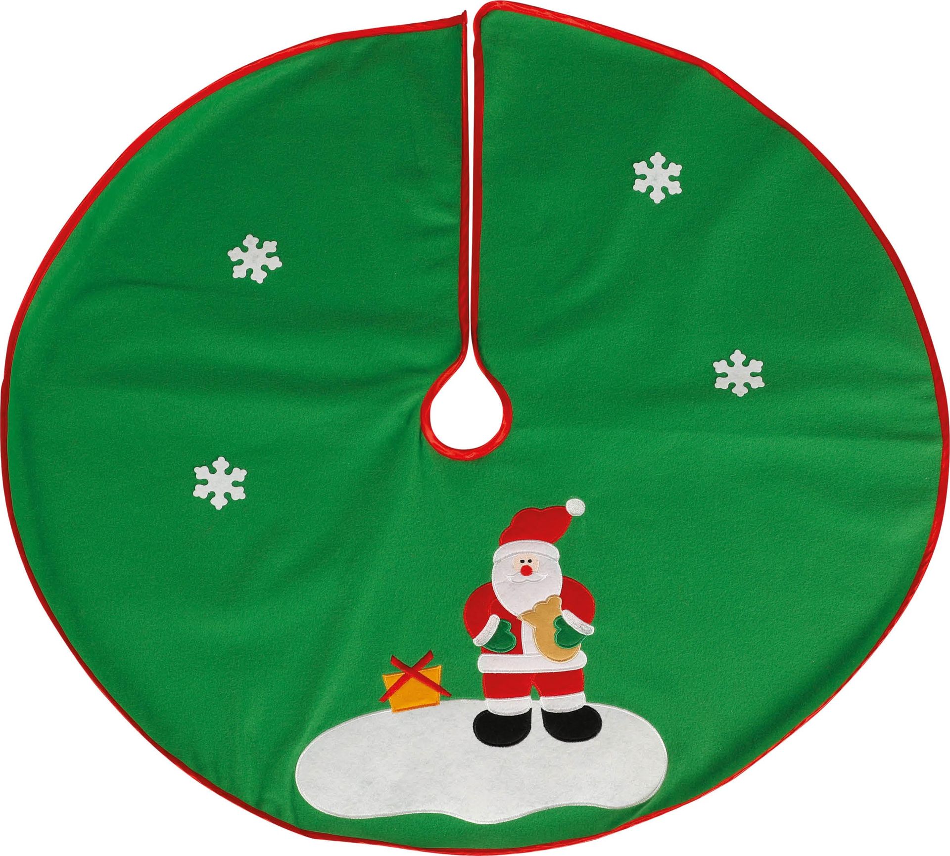 Kerstboom Kleed Kerstman Groen 90cm