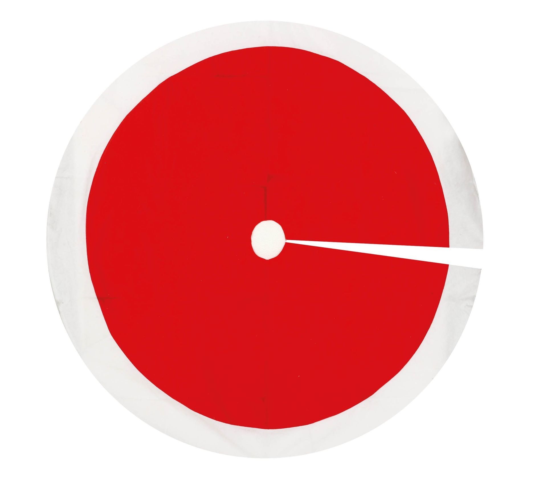 Kerstboom Kleed Klassiek Rood 120cm