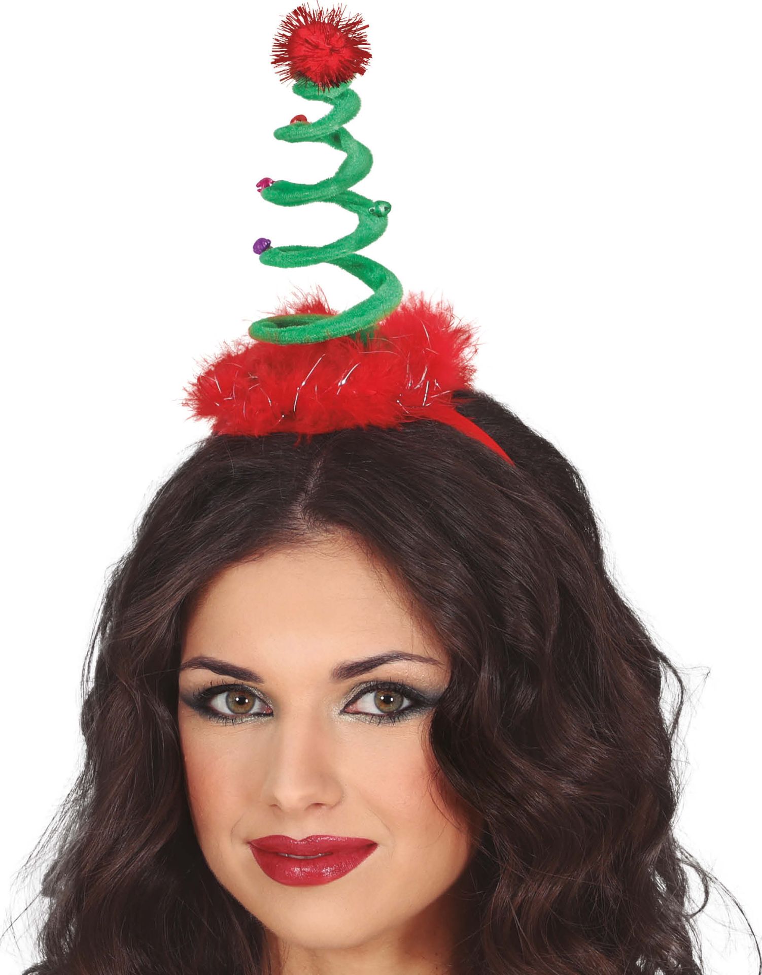 Kerstboom Spiraal Haarband