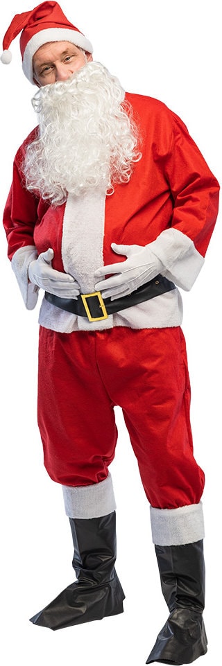 Kerstman Kostuum Heren Rood Compleet