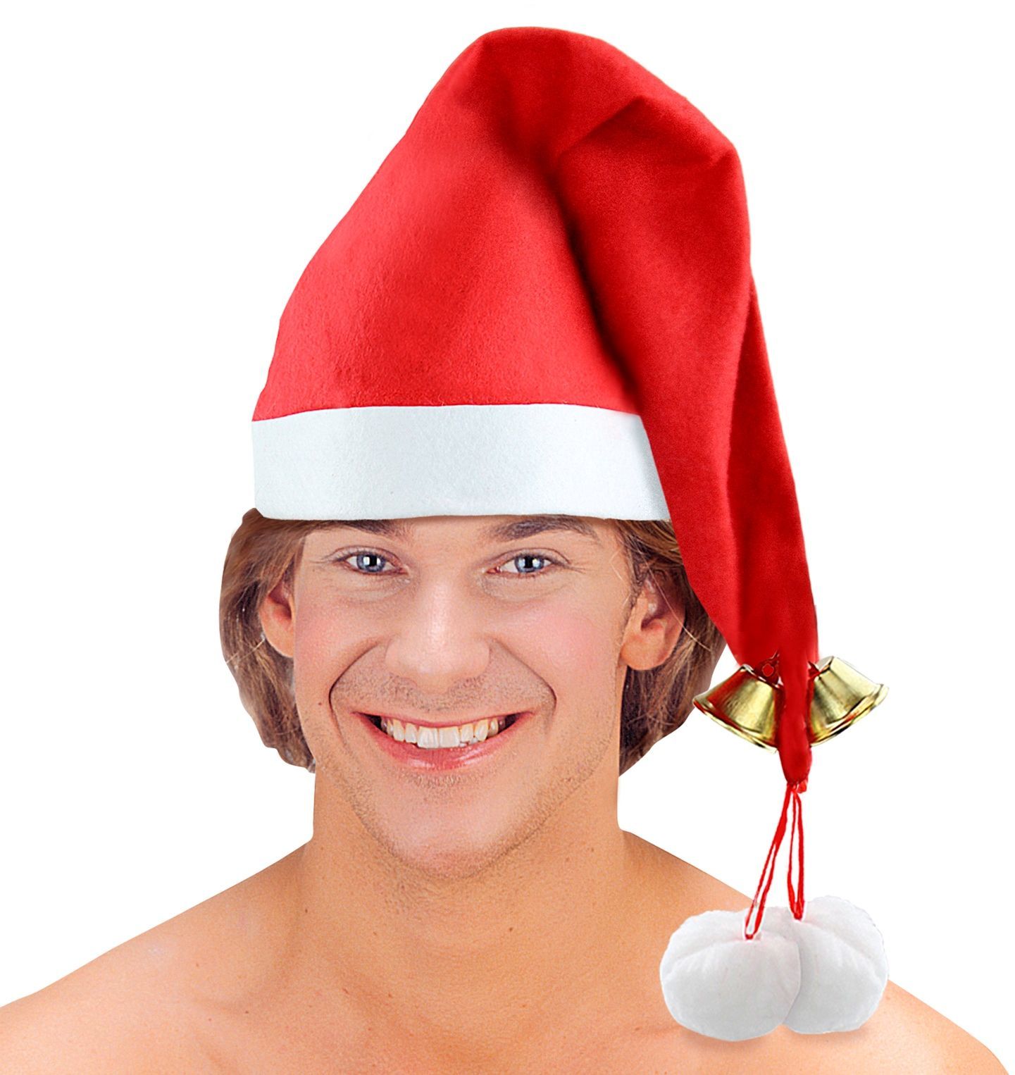 Kerstman Muts met Jingle Bells