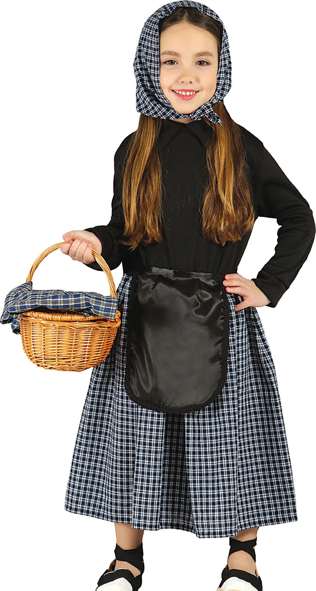 Kerstmarkt Verkoopster Kostuum Kind