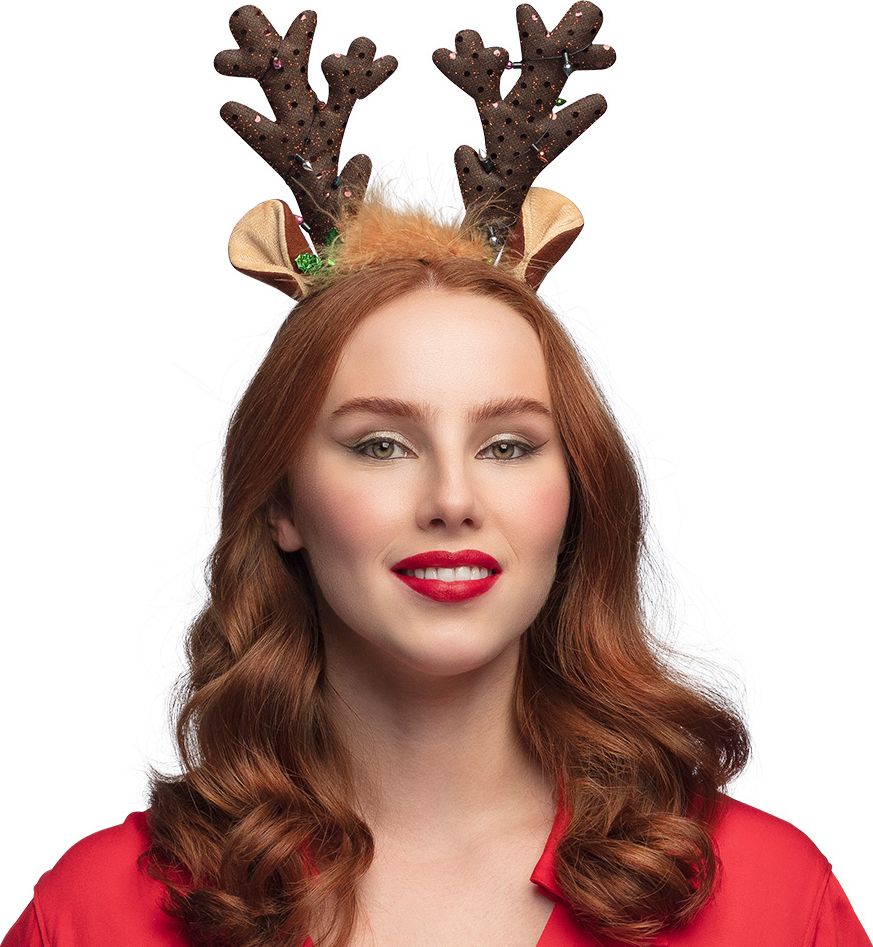 Kerstmis Rendier Tiara Diadeem