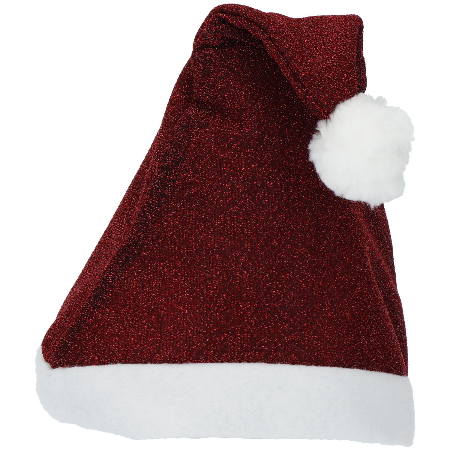 Kerstmuts Rood met Glitters