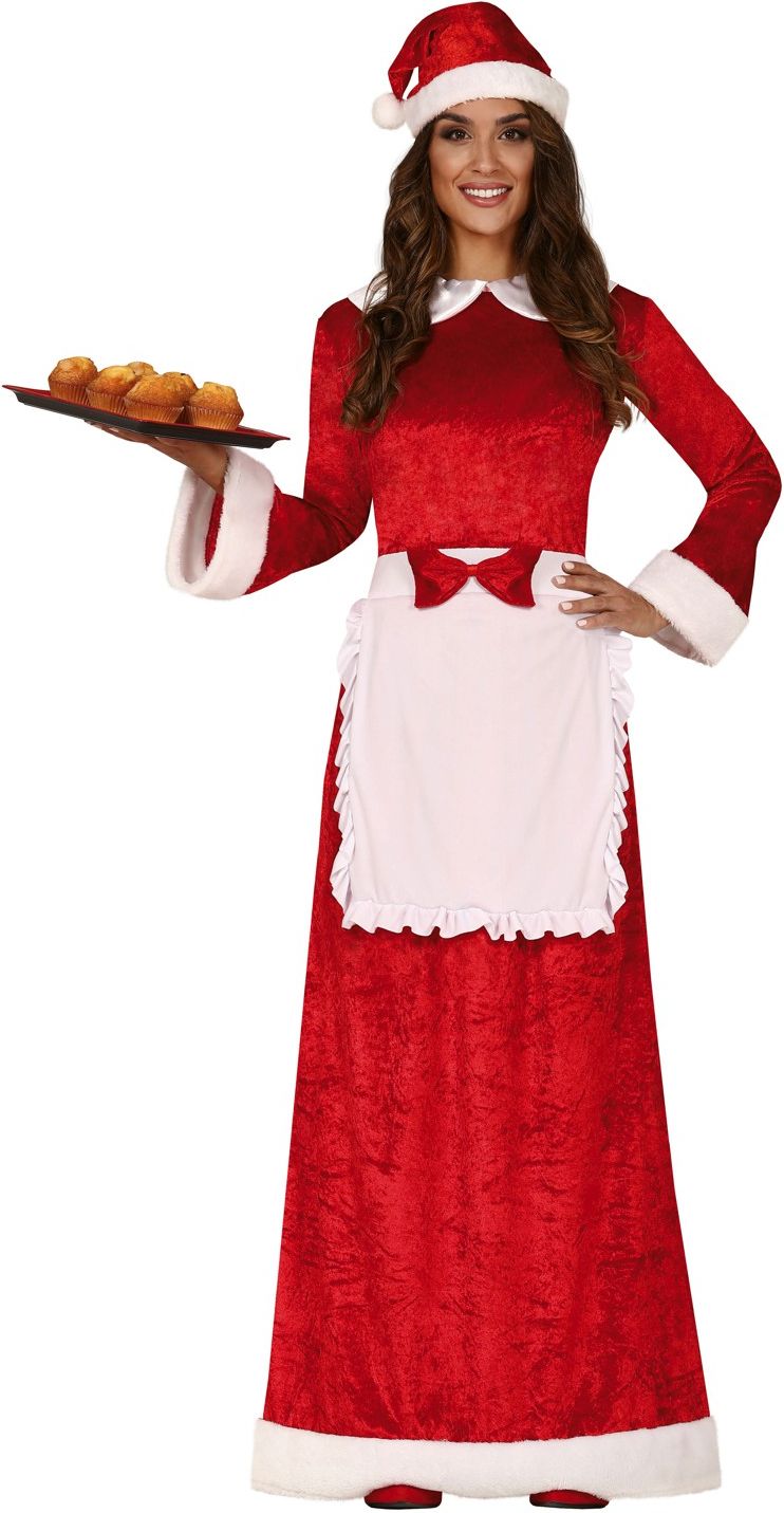 Kerstvrouw serveerster