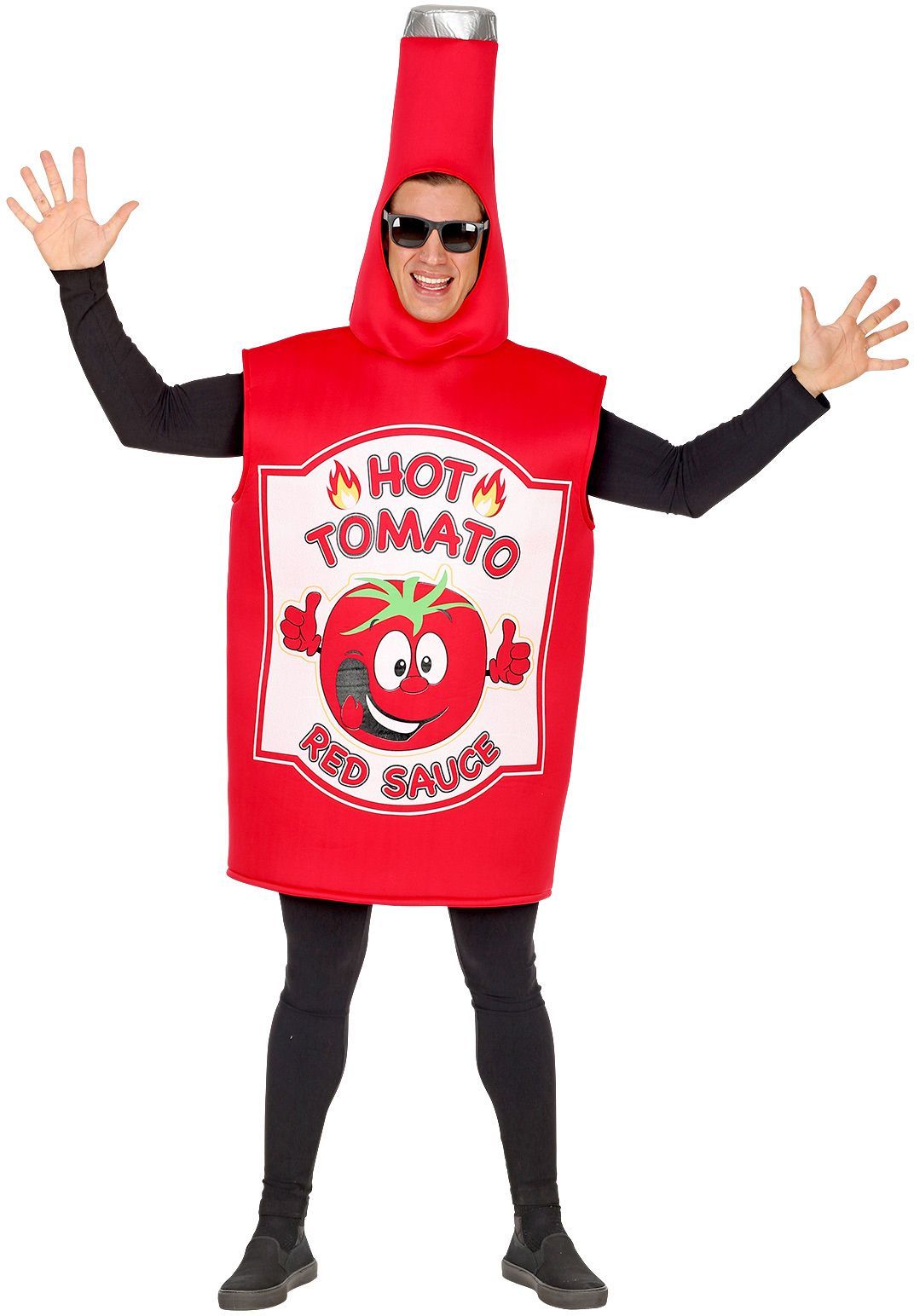 Ketchup Fles Kostuum