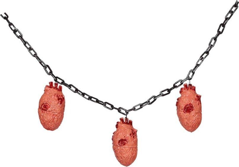 Ketting met Bloederig Hart