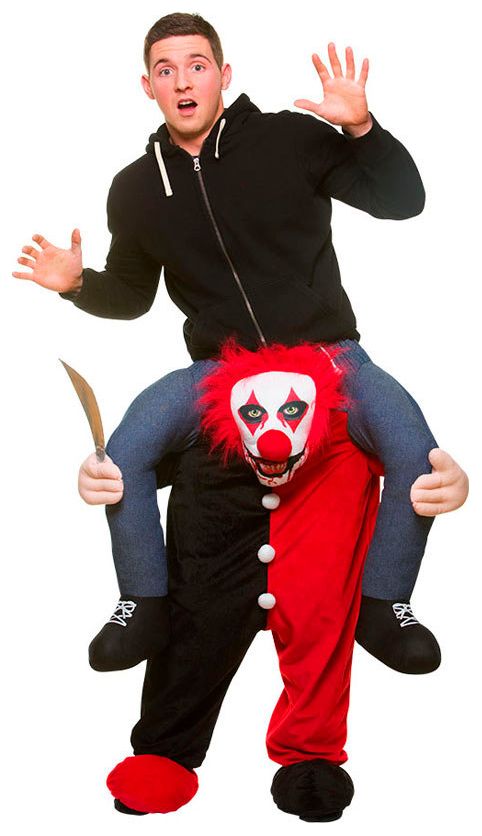 Killer clown carry me kostuum