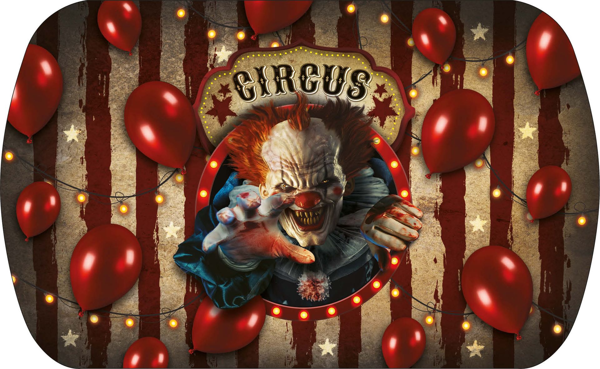 Killer Clown Circus Dienblad