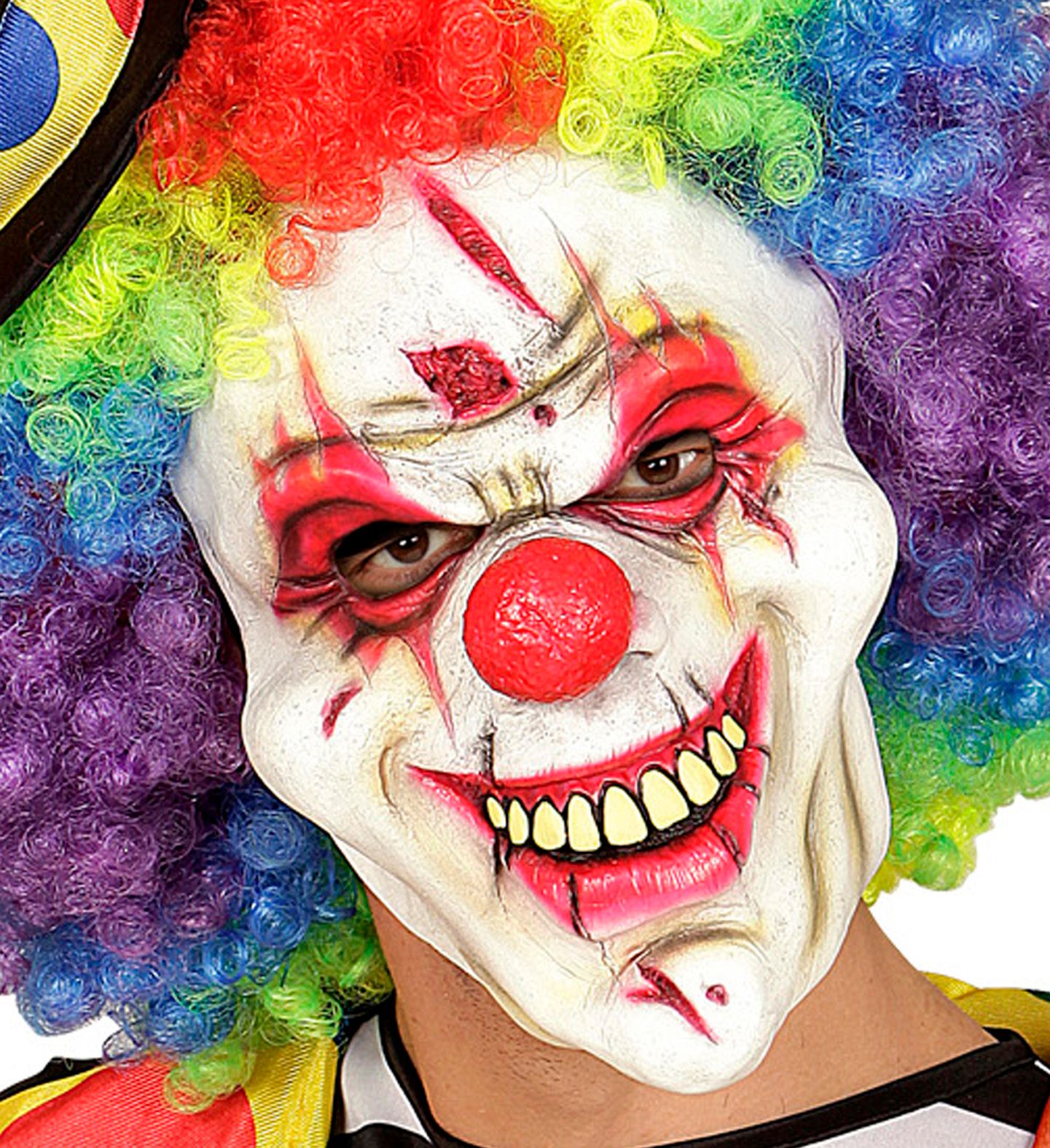 Killer Clown Horror Masker