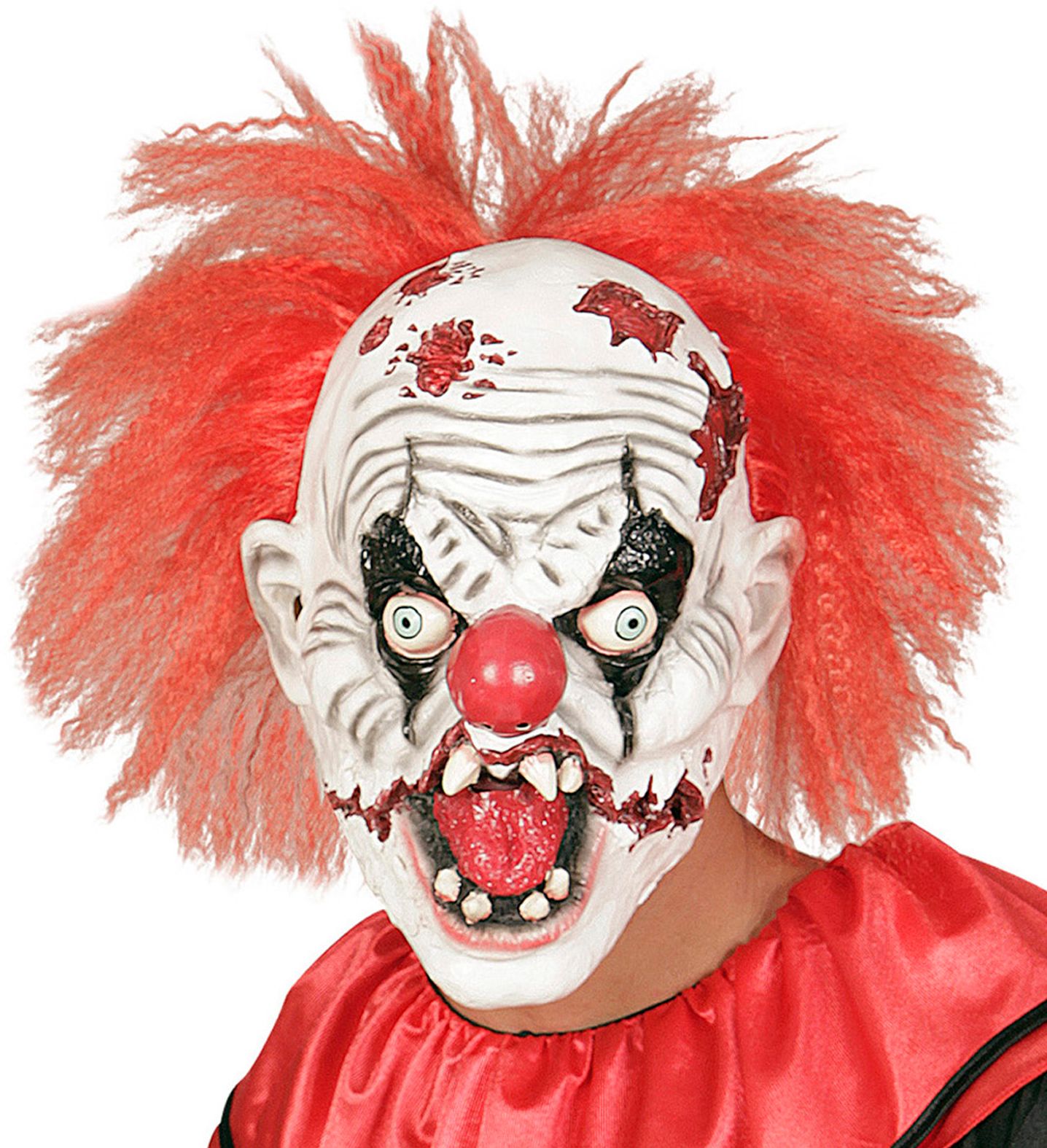 Killer Clown Masker met Haar