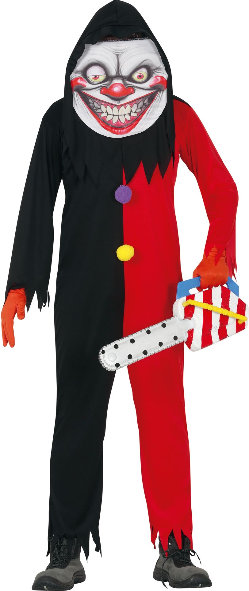 Killer Clown Outfit met Masker