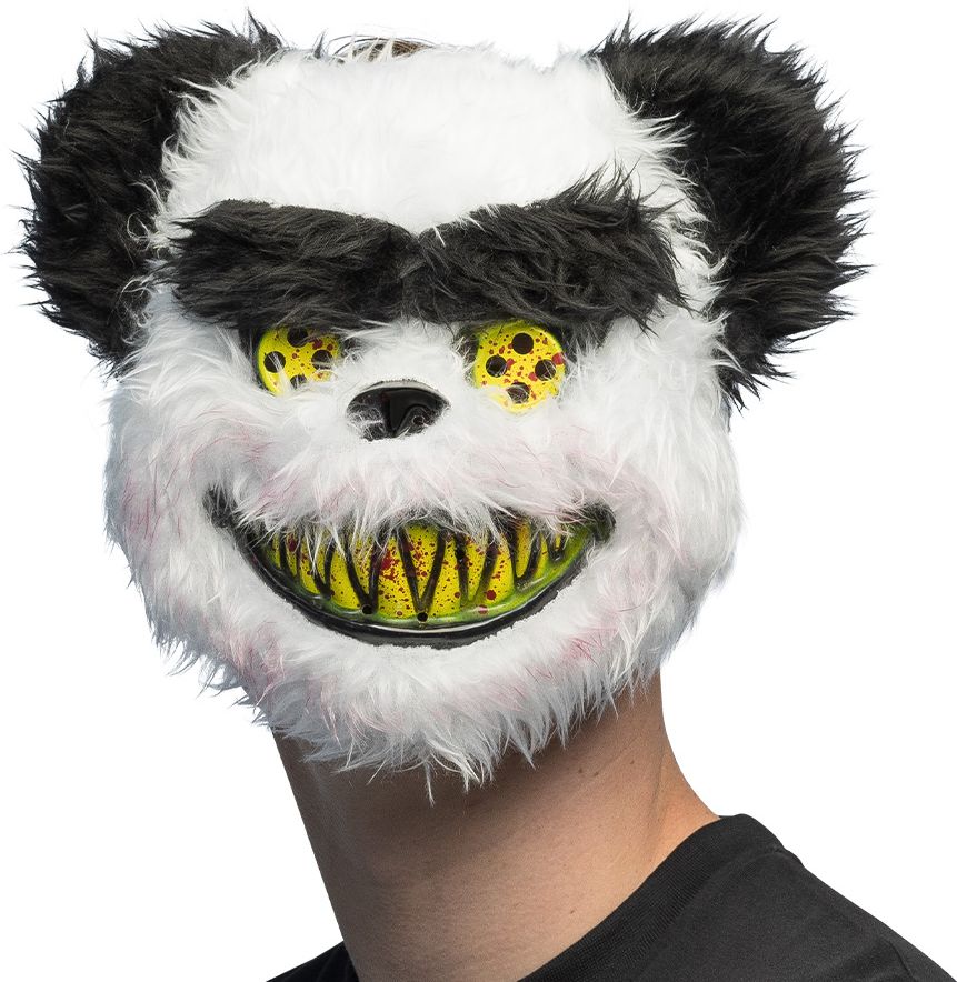 Killer Panda Masker Pluche Halloween