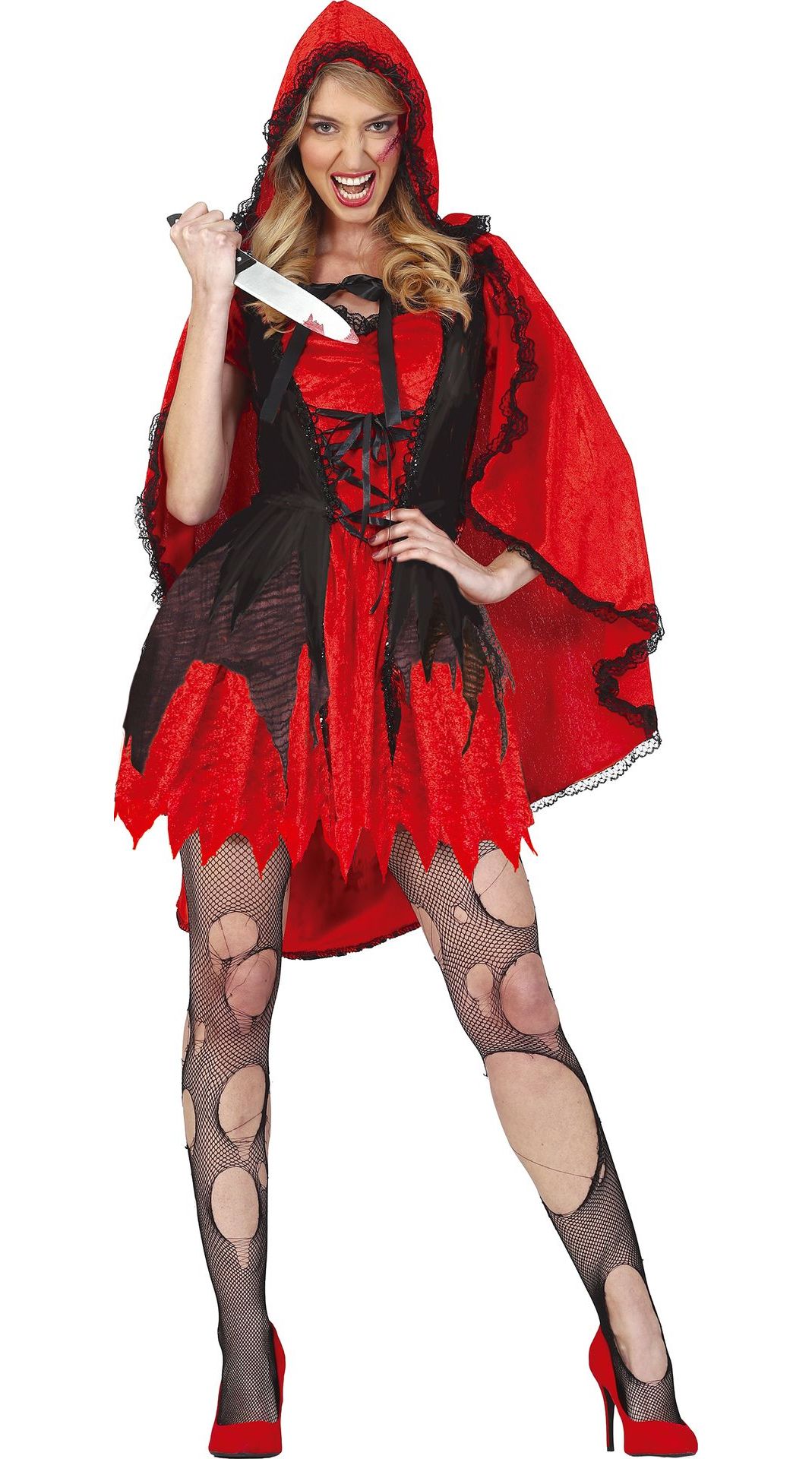 Killer Roodkapje Jurk Vrouw