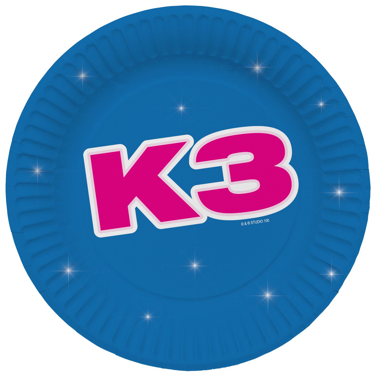 Kinderfeestje K3 Bordjes 8 Stuks