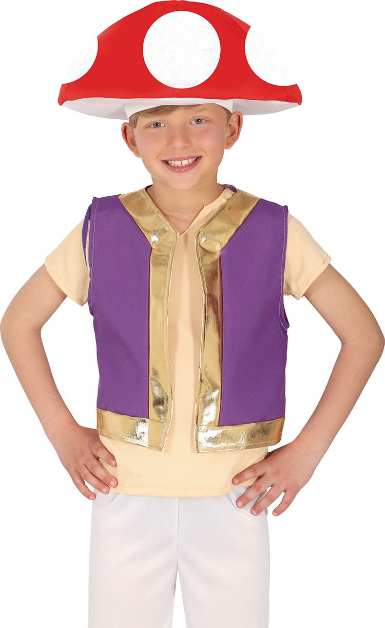 Kinderkostuum Paddenstoel Toad