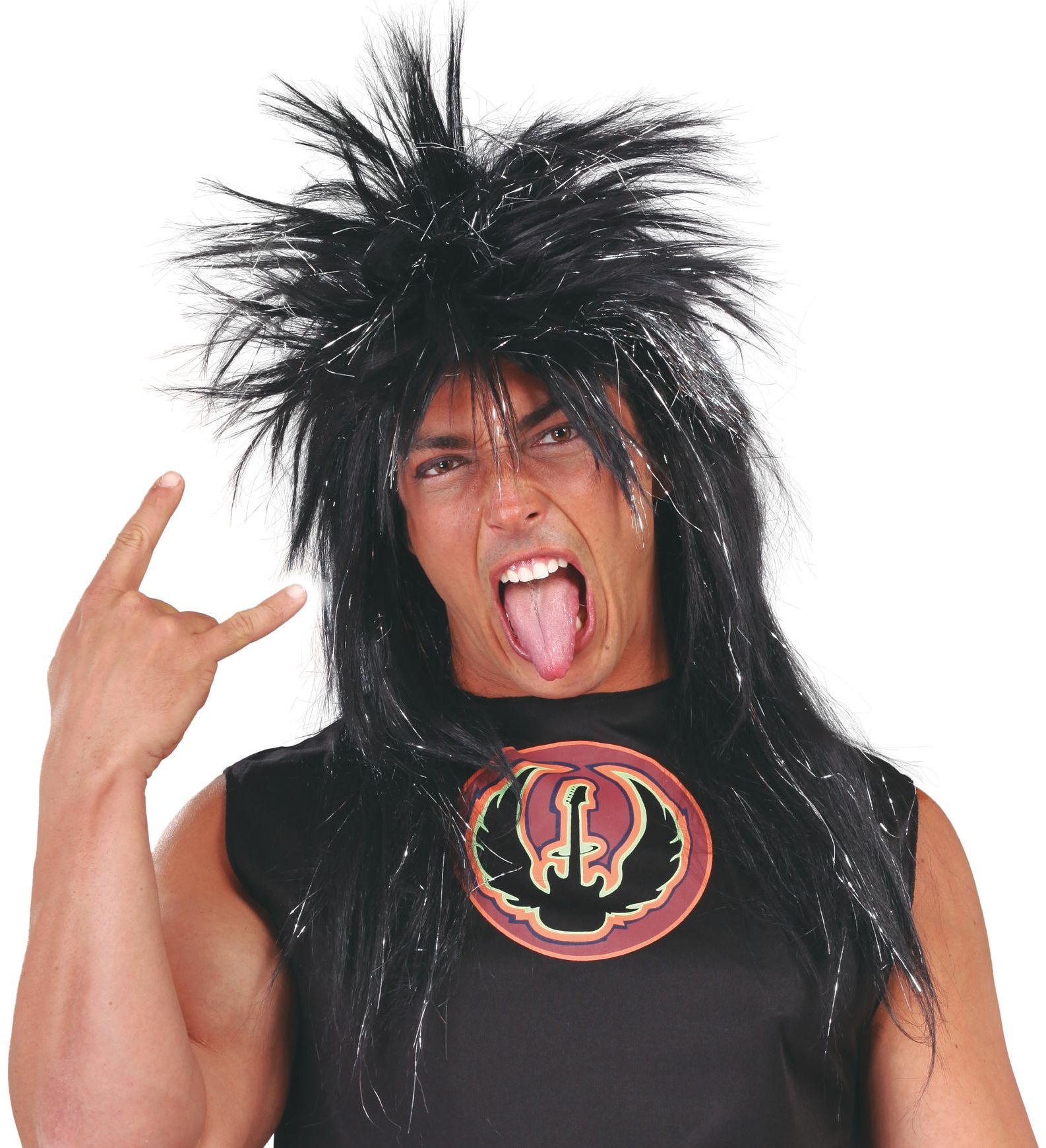 Kiss Punker Rocker Pruik