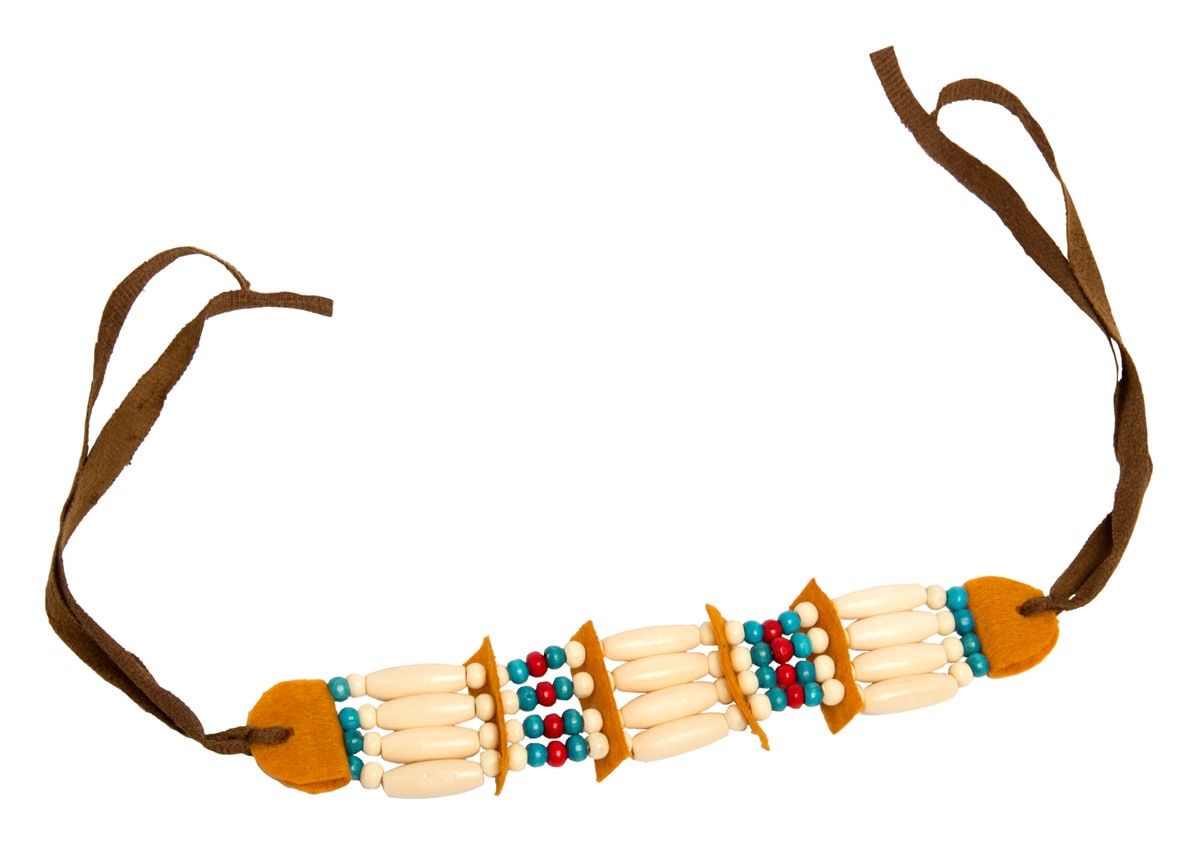 Klassiek Indianen Ketting Bruin